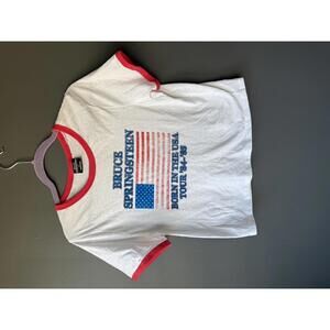 Bruce Springsteen Born In The USA Tour '84-'85 Ringer T-Shirt